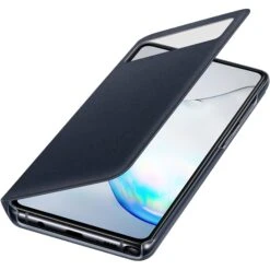 Etui S View Wallet Cover Galaxy Note 10 Lite Officiel Samsung Noir -All For Phone Magasin etui s view galaxy note 10 lite frac4575 2