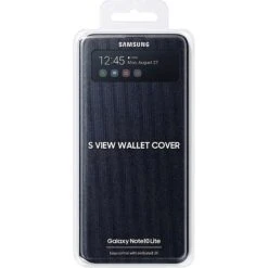 Etui S View Wallet Cover Galaxy Note 10 Lite Officiel Samsung Noir -All For Phone Magasin etui s view galaxy note 10 lite frac4575 5