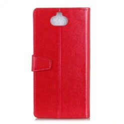 Etui Portefeuille Sony Xperia 10 Plus - Crazy Horse Rouge -All For Phone Magasin etui sony xperia 10 plus frac2933 1
