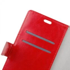 Etui Portefeuille Sony Xperia 10 Plus - Crazy Horse Rouge -All For Phone Magasin etui sony xperia 10 plus frac2933 4
