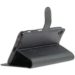 Etui Sony Xperia XA Simili-cuir Noir 11 Etui Sony Xperia XA Simili-cuir Noir -All For Phone Magasin etui sony xperia xa frac1566 4