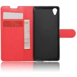 Etui Sony Xperia XA Simili-cuir Rouge -All For Phone Magasin etui sony xperia xa frac1568 3