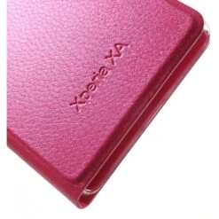 Etui Sony Xperia XA Simili-cuir Avec Fenetre Fushia -All For Phone Magasin etui sony xperia xa frac1579 6