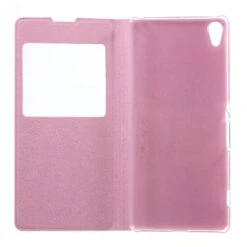 Etui Sony Xperia XA Simili-cuir Avec Fenetre Rose -All For Phone Magasin etui sony xperia xa frac1580 3