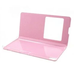 Etui Sony Xperia XA Simili-cuir Avec Fenetre Rose -All For Phone Magasin etui sony xperia xa frac1580 4