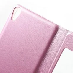 Etui Sony Xperia XA Simili-cuir Avec Fenetre Rose -All For Phone Magasin etui sony xperia xa frac1580 5