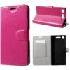 Etui Xperia XZ1 Simili Cuir Avec Insert Carte Fushia -All For Phone Magasin etui sony xperia xz1 frac1824