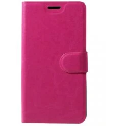 Etui Xperia XZ1 Simili Cuir Avec Insert Carte Fushia -All For Phone Magasin etui sony xperia xz1 frac1824 2