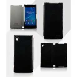 Etui Xperia Z2 Folio En Simili Cuir Noir -All For Phone Magasin etui sony xperia z2 frac919 1