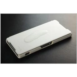 Etui Xperia Z2 Folio En Simili Cuir Blanc -All For Phone Magasin etui sony xperia z2 frac921 2