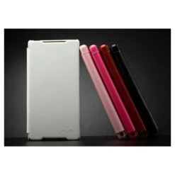 Etui Xperia Z2 Folio En Simili Cuir Blanc -All For Phone Magasin etui sony xperia z2 frac921 3