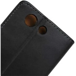 Etui Xperia Z3 Compact Split Cuir Noir -All For Phone Magasin etui sony xperia z3 compact frac1103 4