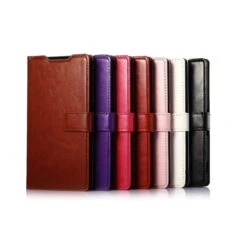 Etui Xperia Z3 Cuir Laqué Rose -All For Phone Magasin etui sony xperia z3 frac917 2