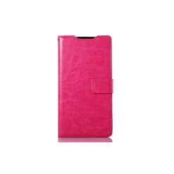 Etui Xperia Z3 Cuir Laqué Rose