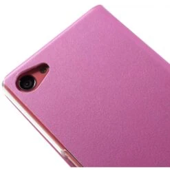 Etui Xperia Z5 Compact Avec Fenêtre Rose -All For Phone Magasin etui sony xperia z5 frac1816 6