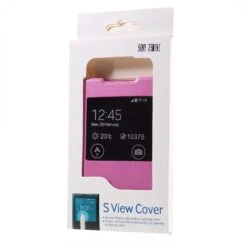 Etui Xperia Z5 Compact Avec Fenêtre Rose -All For Phone Magasin etui sony xperia z5 frac1816 8