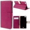 Etui Wiko Highway Pure 4G Simili-Cuir Fushia -All For Phone Magasin etui wiko highway frac1197