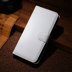 Etui Wiko Wax Portefeuille Blanc