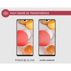 Film En Verre Trempé Galaxy A42 5G - FORCE GLASS - Ultra Résistant - Garantie à Vie -All For Phone Magasin film en verre trempe galaxy a42 5g force glass frac4955 4