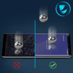 Film En Verre Trempé Galaxy Note 8 Noir GUARD -All For Phone Magasin film en verre trempe galaxy note 8 noir guard frac4187 2