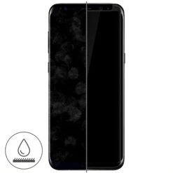 Film En Verre Trempé Samsung Galaxy S8 Noir -All For Phone Magasin film protection galaxy s8 frac2642 6
