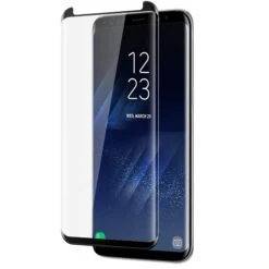 Film En Verre Trempé Samsung Galaxy S8 Plus Noir -All For Phone Magasin film protection galaxy s8 plus frac2643 3