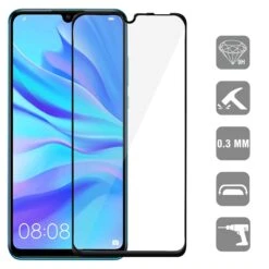 Film En Verre Trempé Intégral Huawei P30 Lite Noir -All For Phone Magasin film protection huawei p30 lite frac3237 3