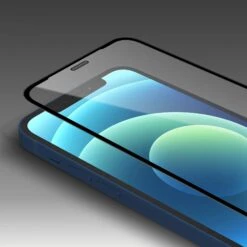 Film En Verre Trempé 5D IPhone 12 Et 12 Pro Noir -All For Phone Magasin film protection iphone 12 pro frac3240 2