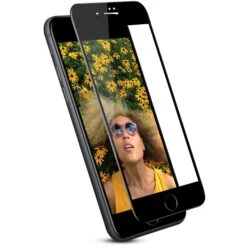 Film Verre Trempé 5D IPhone 8, 7 Et IPhone SE 2020,2022 Noir -All For Phone Magasin film protection iphone 7 8 frac2030 4