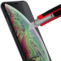 Film En Verre Trempé IPhone XS Max Noir 5D -All For Phone Magasin film protection iphone xs max frac2641 5