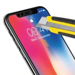 Film En Verre Trempé IPhone XS IPhone X Et 11 Pro 5D Noir -All For Phone Magasin film protection iphone xs x frac2649 2