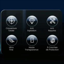 Film Verre Trempé Pour Lentilles Caméra Arrière IPhone 12 Pro Max Transparent- Xssive -All For Phone Magasin film verre trempe camera arriere iphone 12 pro max frac4817 2