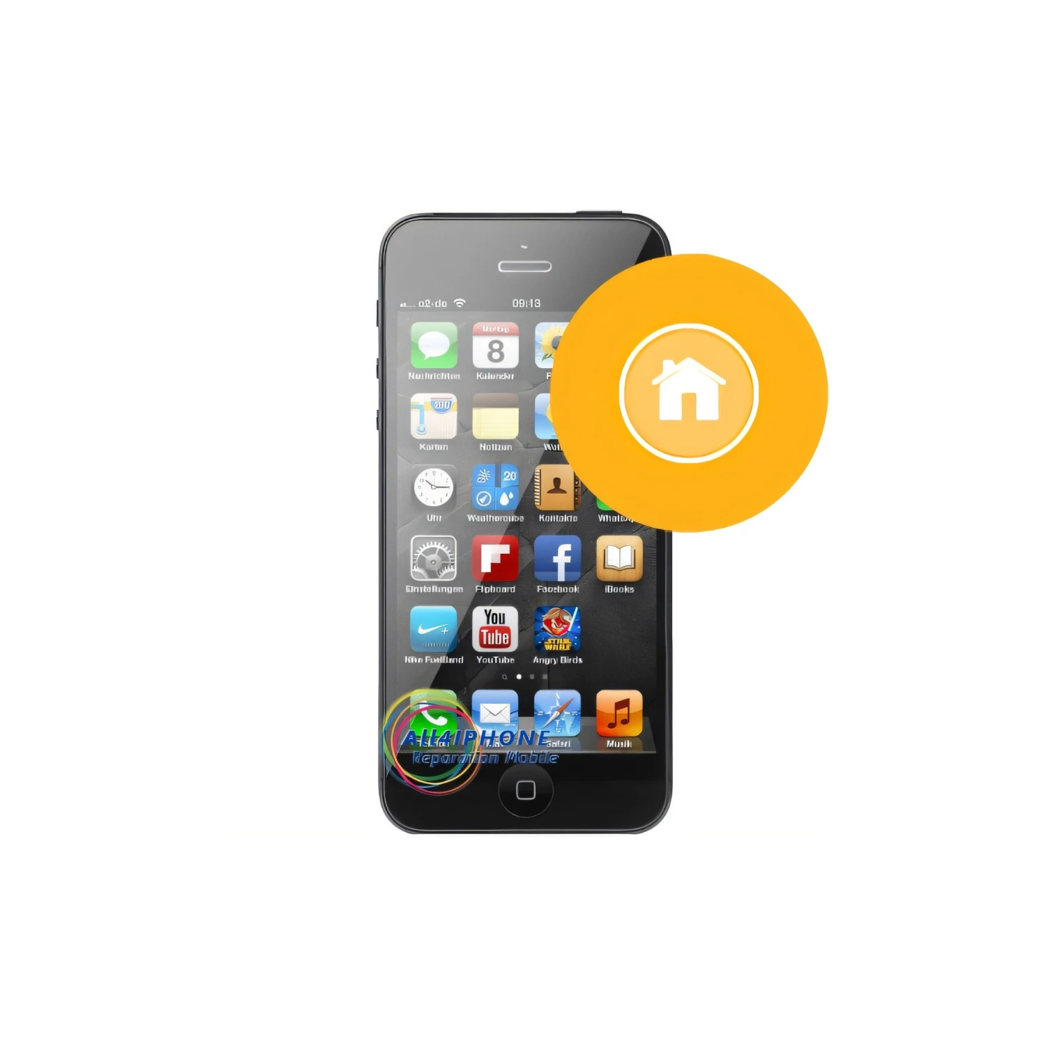 Réparation Bouton Home IPhone 5 4 Réparation Bouton Home IPhone 5 – Image 2