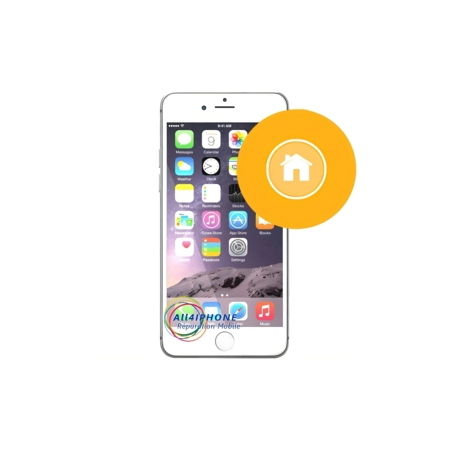 Réparation Bouton Home Iphone 6 Plus 4 Réparation Bouton Home Iphone 6 Plus – Image 2