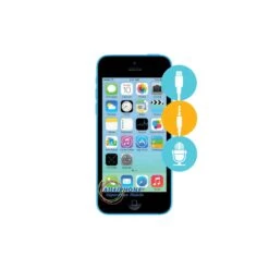 Réparation Connecteur De Charge / Micro / Jack IPhone 5C  -All For Phone Magasin reparation connecteur charge iphone 5c frep0984 1