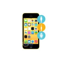 Réparation Connecteur De Charge / Micro / Jack IPhone 5C  -All For Phone Magasin reparation connecteur charge iphone 5c frep0984 2