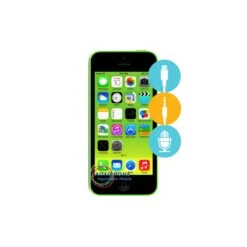 Réparation Connecteur De Charge / Micro / Jack IPhone 5C  -All For Phone Magasin reparation connecteur charge iphone 5c frep0984 4