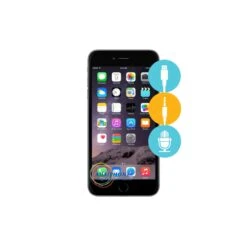 Réparation Connecteur De Charge / Micro / Jack Iphone 6 Plus  -All For Phone Magasin reparation connecteur charge iphone 6 plus frep1029 2