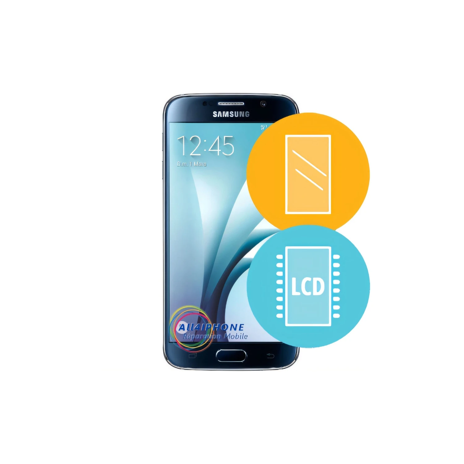 Réparation écran Tactile Et Contour Galaxy S6 4 Réparation écran Tactile Et Contour Galaxy S6 – Image 2