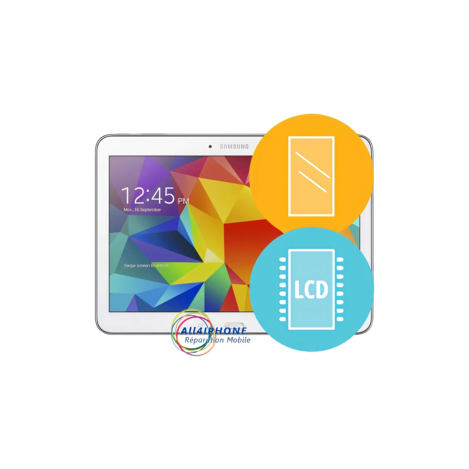 Réparation Tactile Et écran LCD Galaxy Tab S T800 Noir 3 Réparation Tactile Et écran LCD Galaxy Tab S T800 Noir