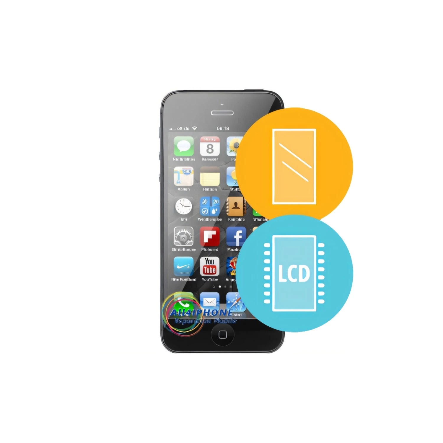 Réparation écran Iphone 5 4 Réparation écran Iphone 5 – Image 2