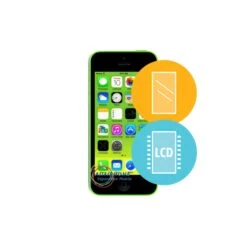 Réparation écran IPhone 5C - LCD + Tactile Complet  -All For Phone Magasin reparation ecran iphone 5c frep0988 4