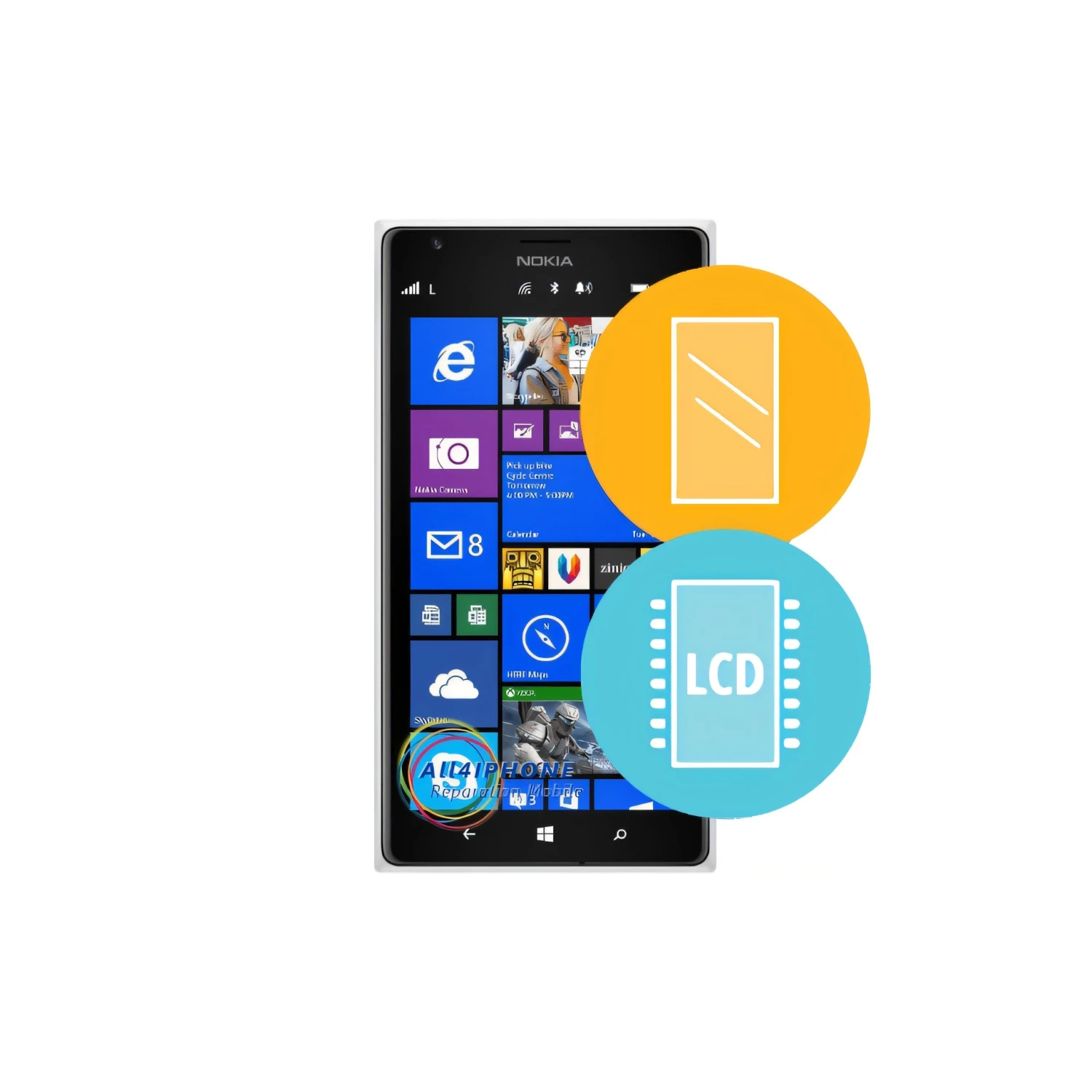 Réparation écran Nokia Lumia 1520 3 Réparation écran Nokia Lumia 1520