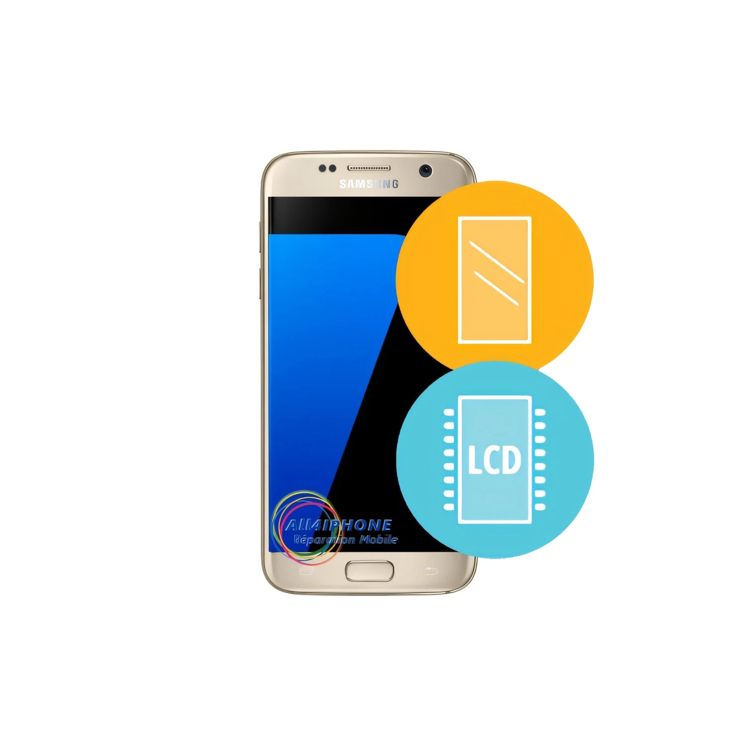 Réparation écran Tactile Original Galaxy S7 5 Réparation écran Tactile Original Galaxy S7 – Image 3