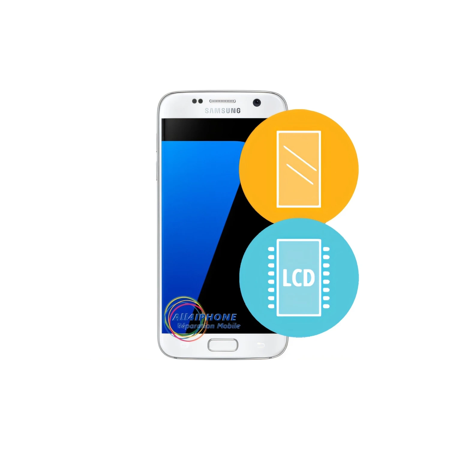 Réparation écran Tactile Original Galaxy S7 3 Réparation écran Tactile Original Galaxy S7