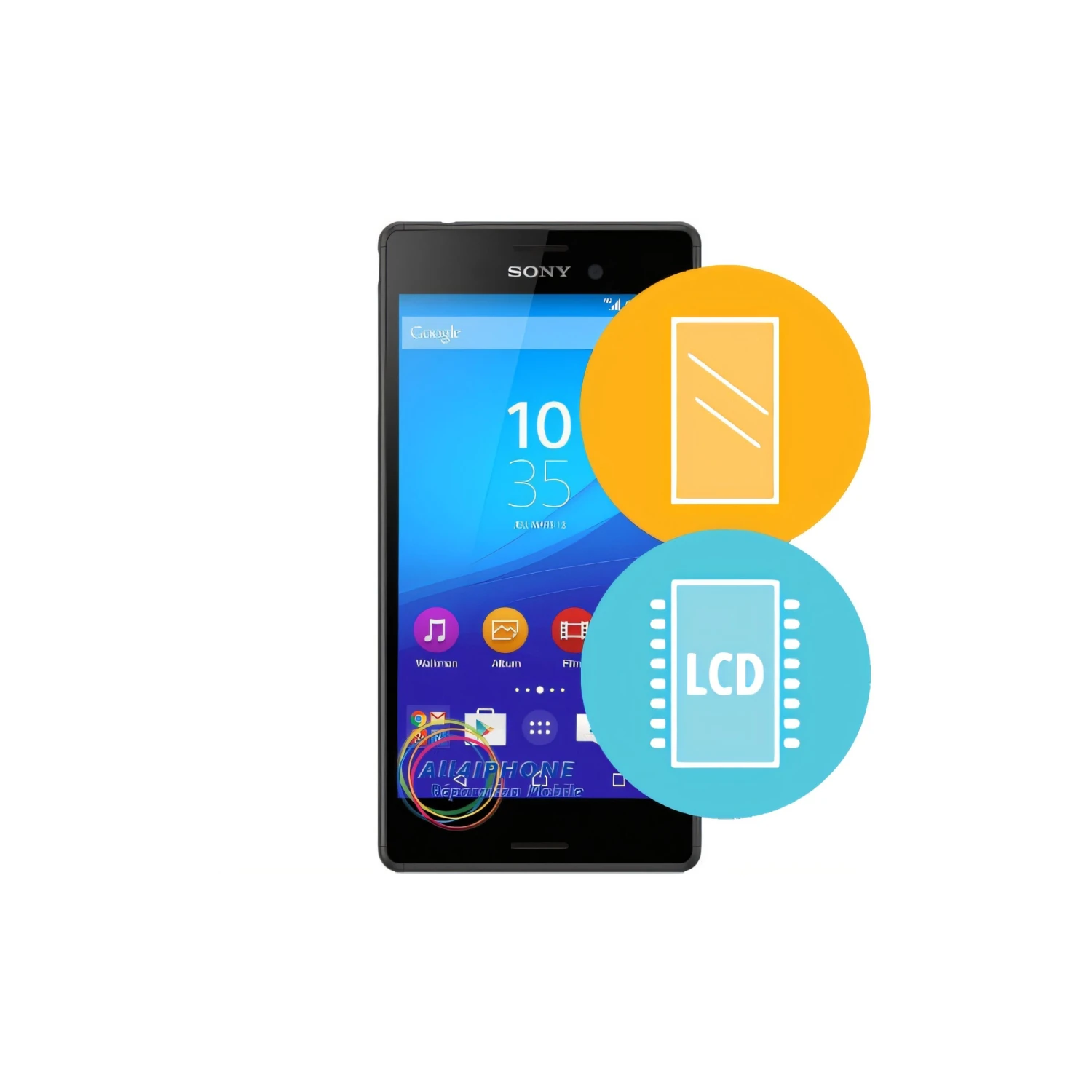 Réparation écran Et Tactile Xperia M4 Aqua (E2353) 4 Réparation écran Et Tactile Xperia M4 Aqua (E2353) – Image 2