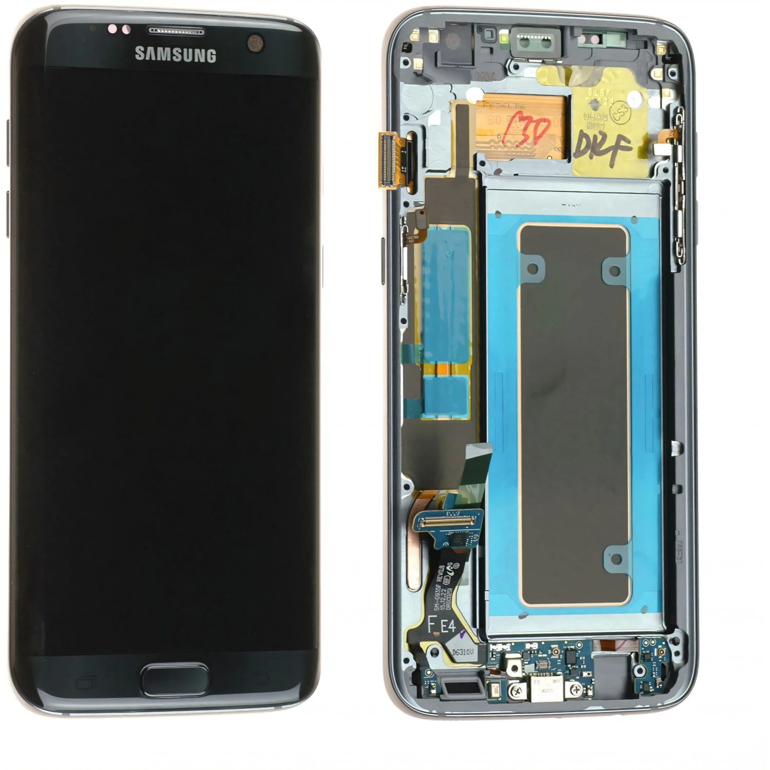 Ecran Samsung Galaxy S7 Edge G935F Officiel Vert 3 Ecran Samsung Galaxy S7 Edge G935F Officiel Vert