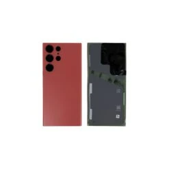 Vitre Arrière Adaptable Galaxy S23 Ultra Rouge