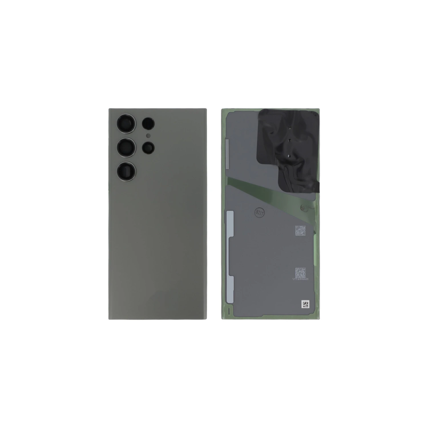 Vitre Arrière Adaptable Galaxy S23 Ultra Vert 3 Vitre Arrière Adaptable Galaxy S23 Ultra Vert