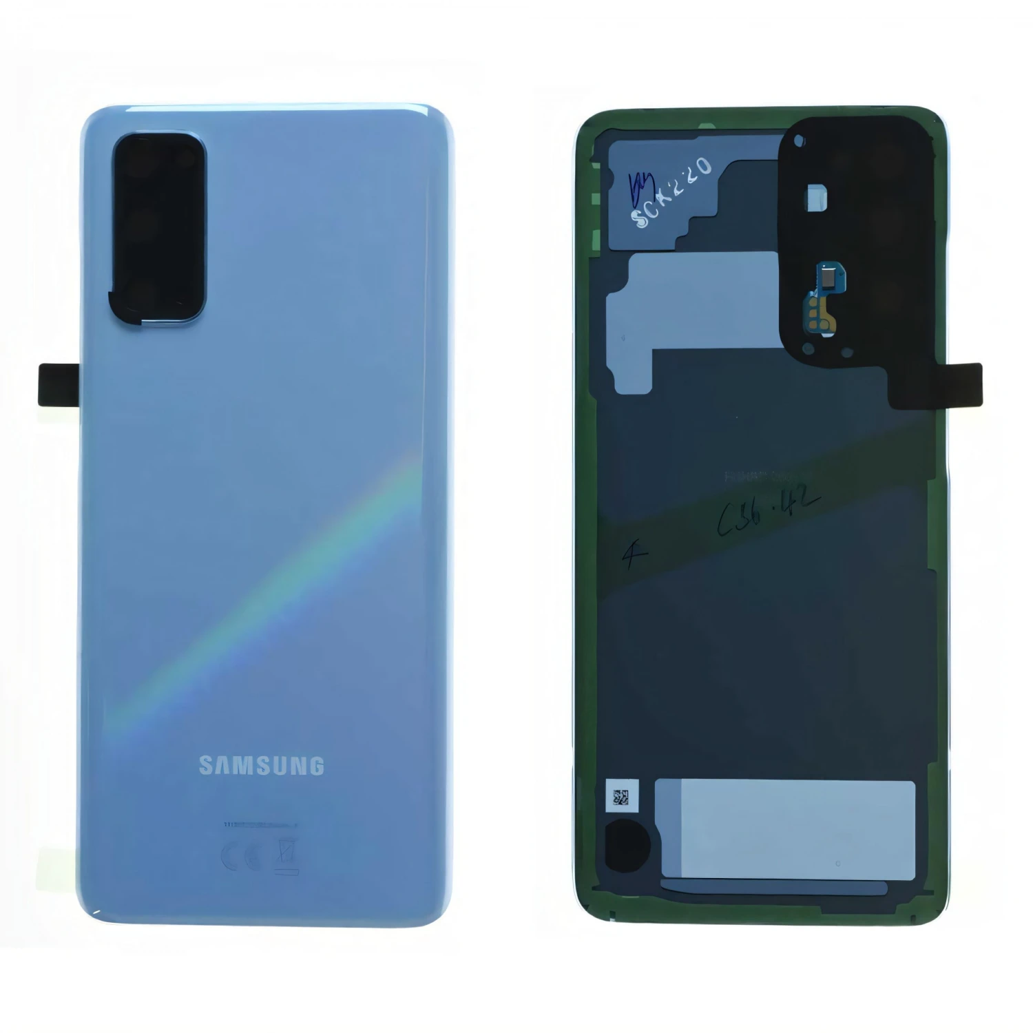 Vitre Arrière Origine Galaxy S20 Bleu (G980F) 3 Vitre Arrière Origine Galaxy S20 Bleu (G980F)